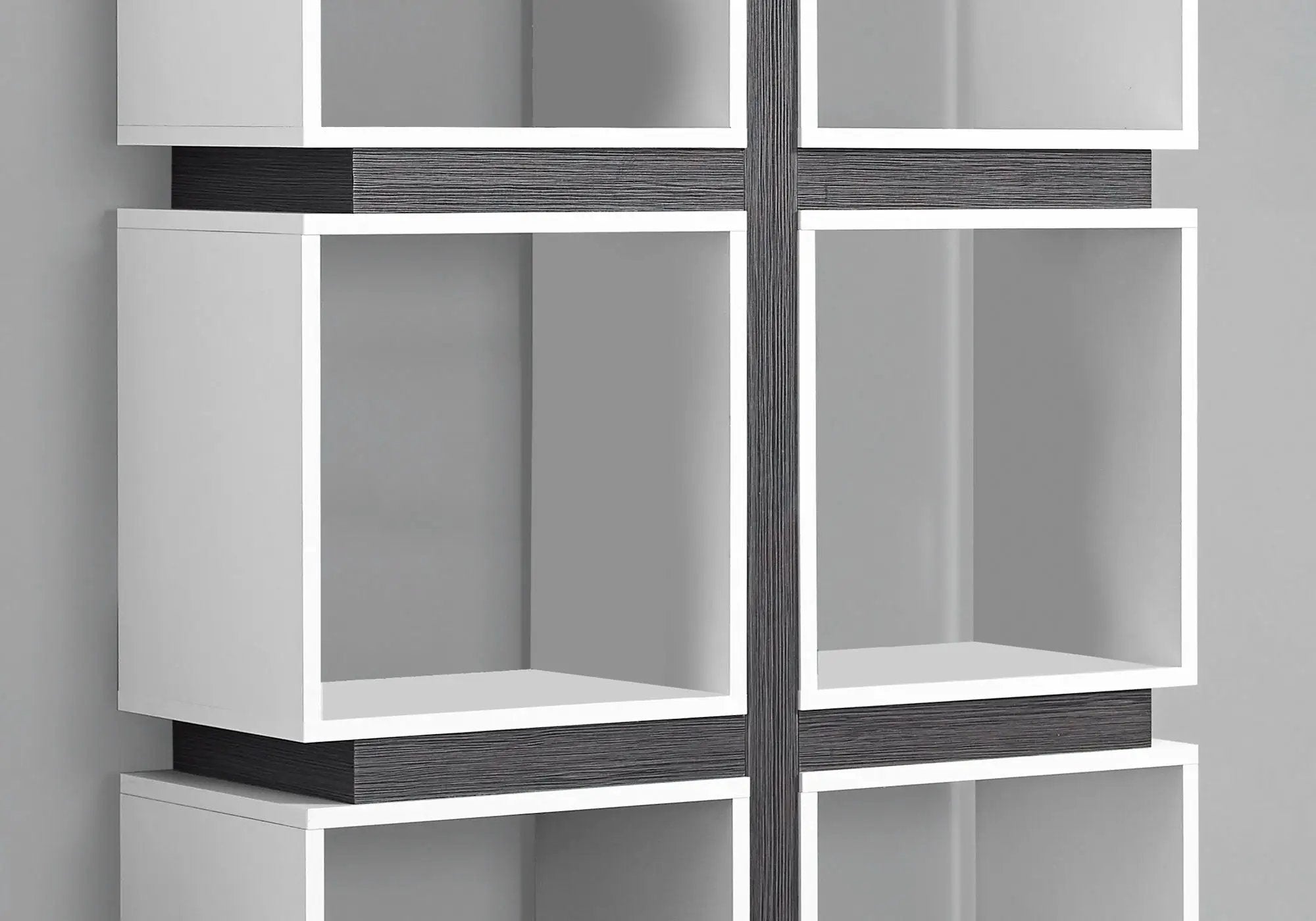 Bookshelf, Bookcase, Etagere, 5 Tier, For Office, Contemporary & Modern - White by Unique Piece Furniture