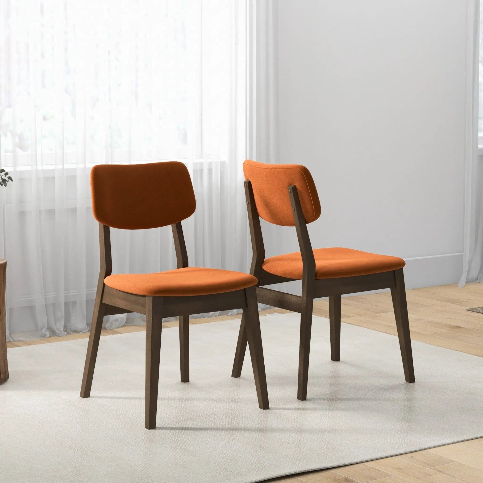 Carlos - Solid Back Side Chair (Set of 2) by Unique Piece Furniture