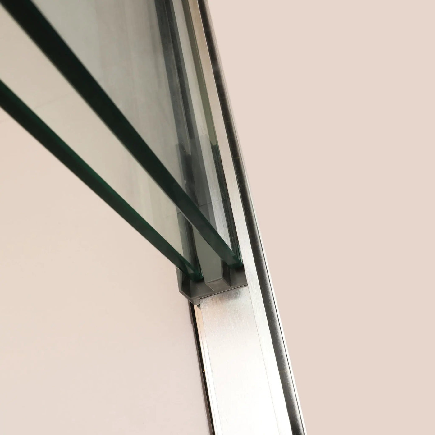 Modern Double Sliding Shower Enclosure, Tempered Glass by HouseOfZazla