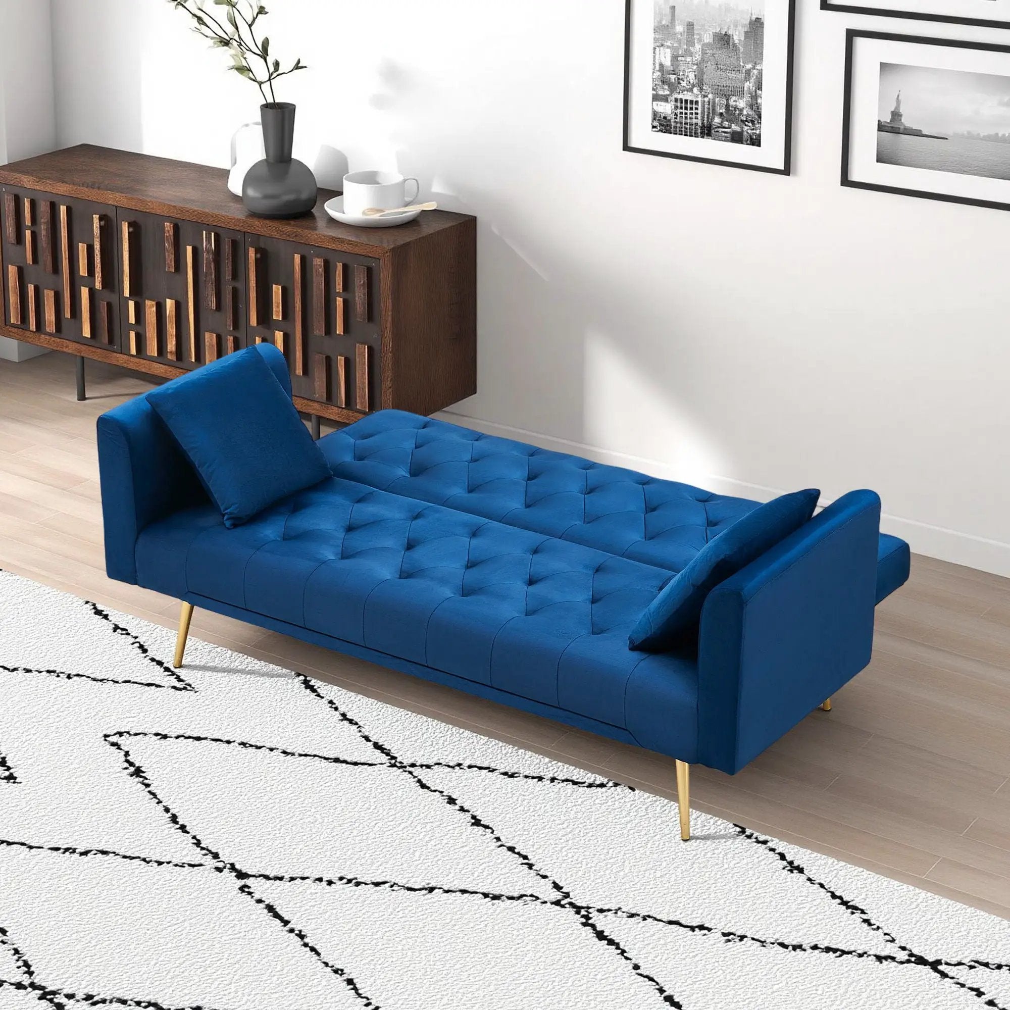 Convertible Double Folding Living Room Sofa Bed by HouseOfZazla