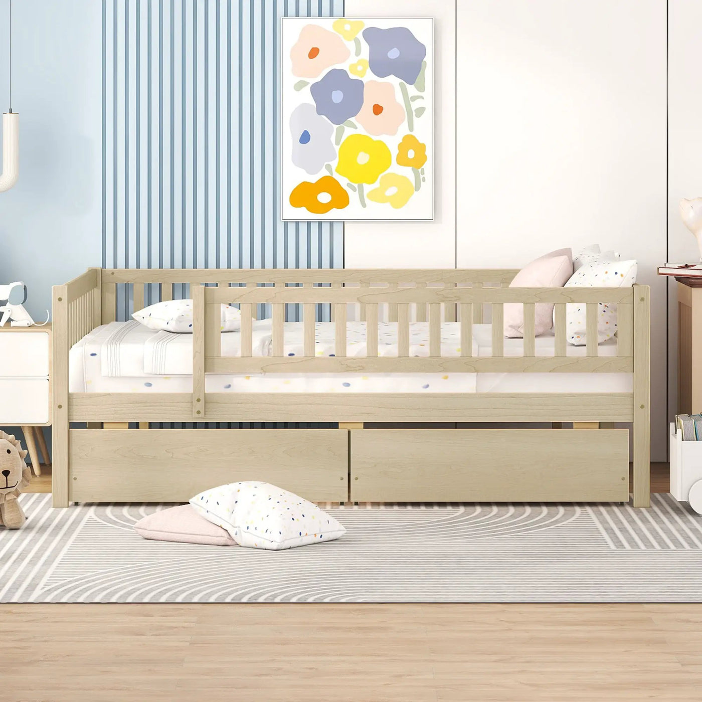 Multi Functional Wooden Daybed Bed by HouseOfZazla