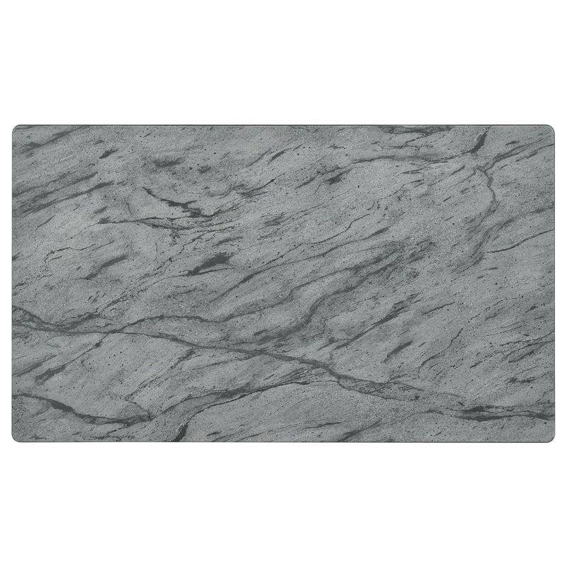 Tryon - Marble 2 Piece Coffee And End Table Set - Gray