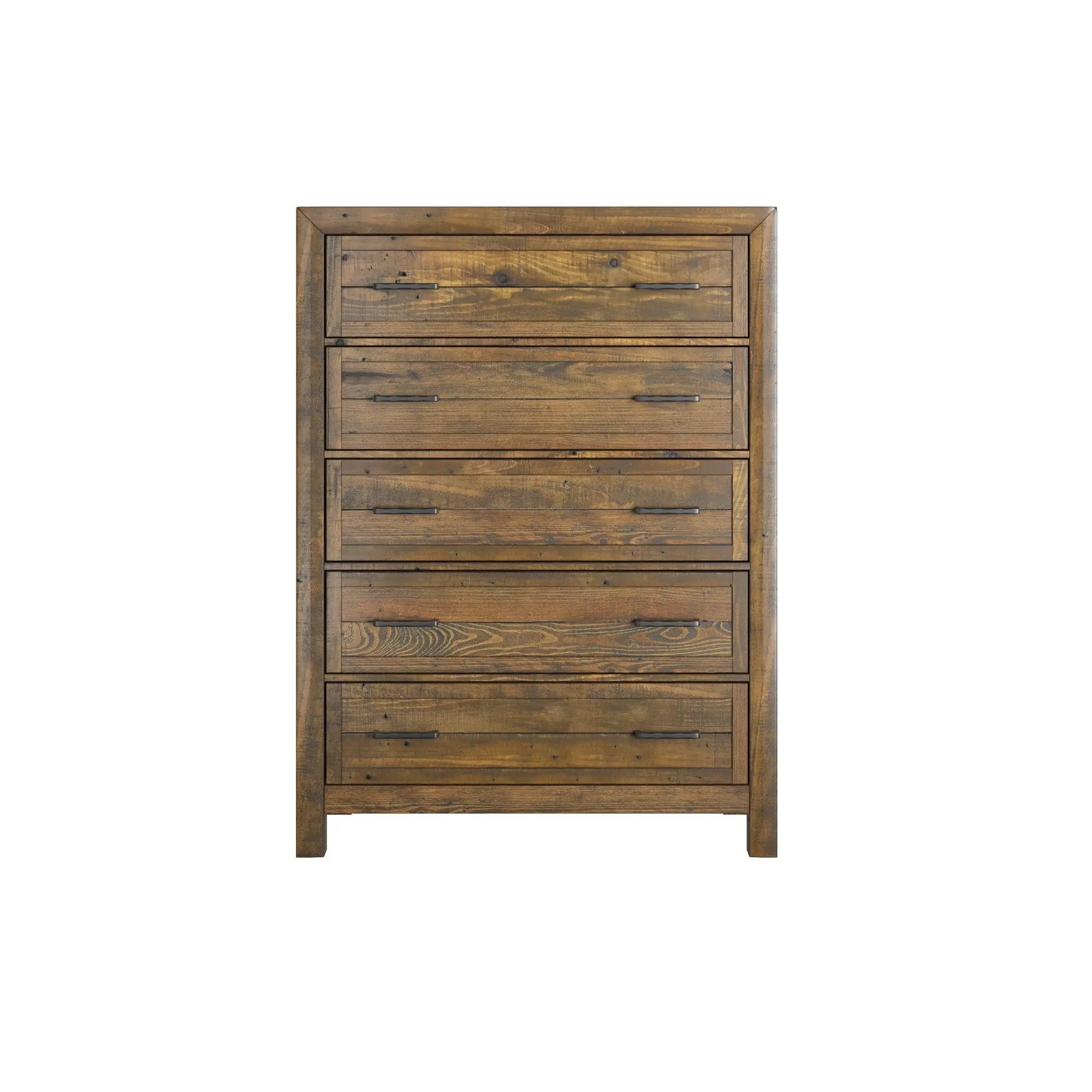 5 Drawer Chest With - Brown by HouseOfZazla