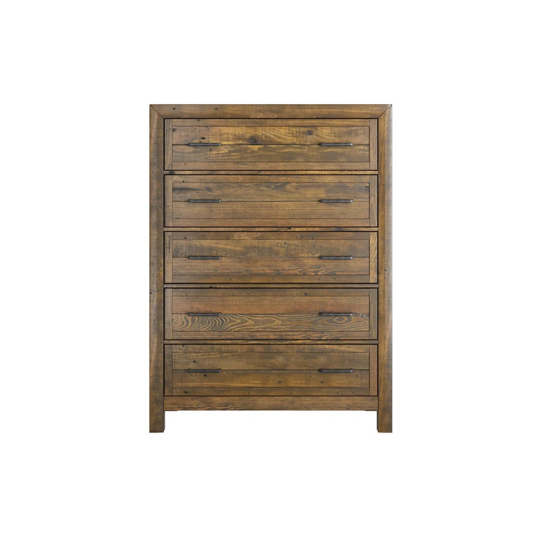 5 Drawer Chest With - Brown by HouseOfZazla
