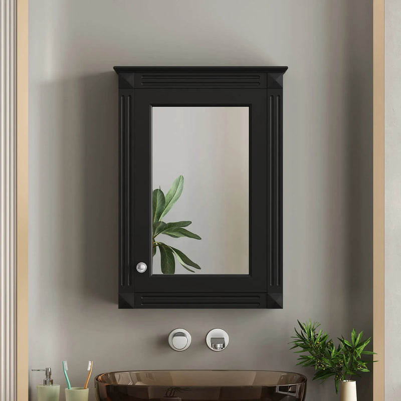 Wall Mounted Bathroom Storage Medicine Cabinet For Over Toilet With Mirror by Unique Piece Furniture