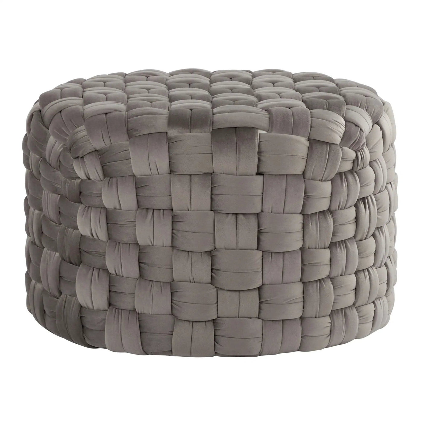 Braided - Versatile Round Ottoman by HouseOfZazla
