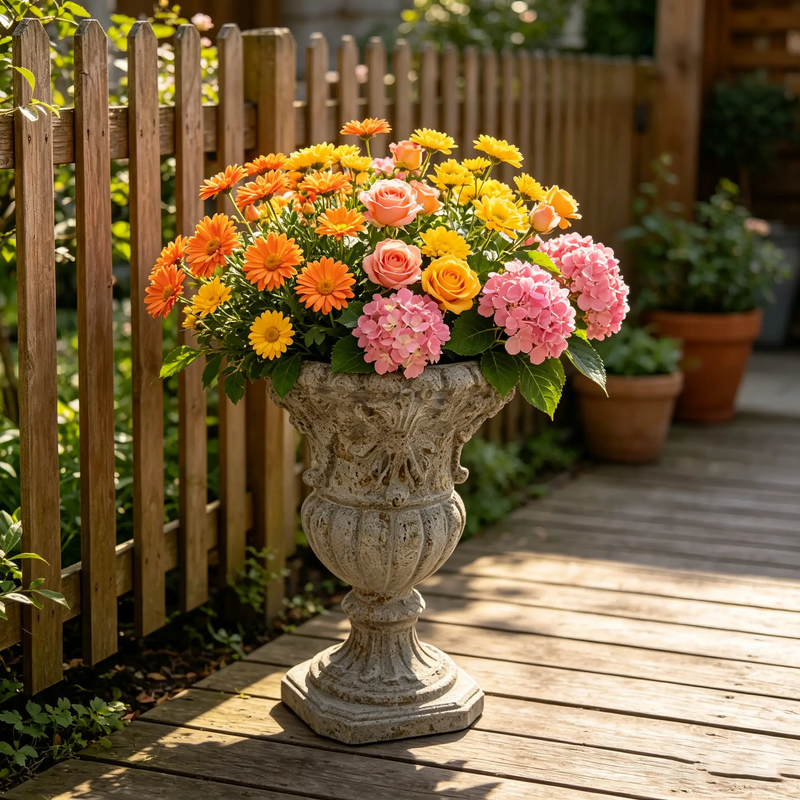 MGO Garden Planter in Rust by HouseOfZazla