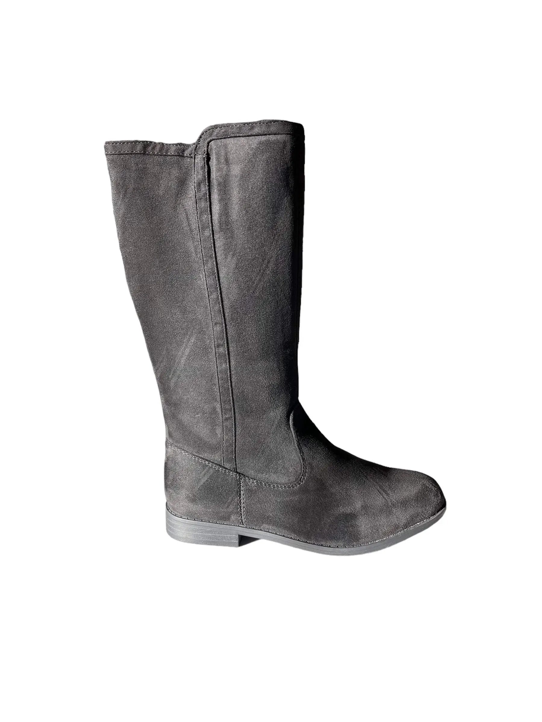 Cat & Jack Mylah Black Tall Kids Boots New Black Boots by Selzalot