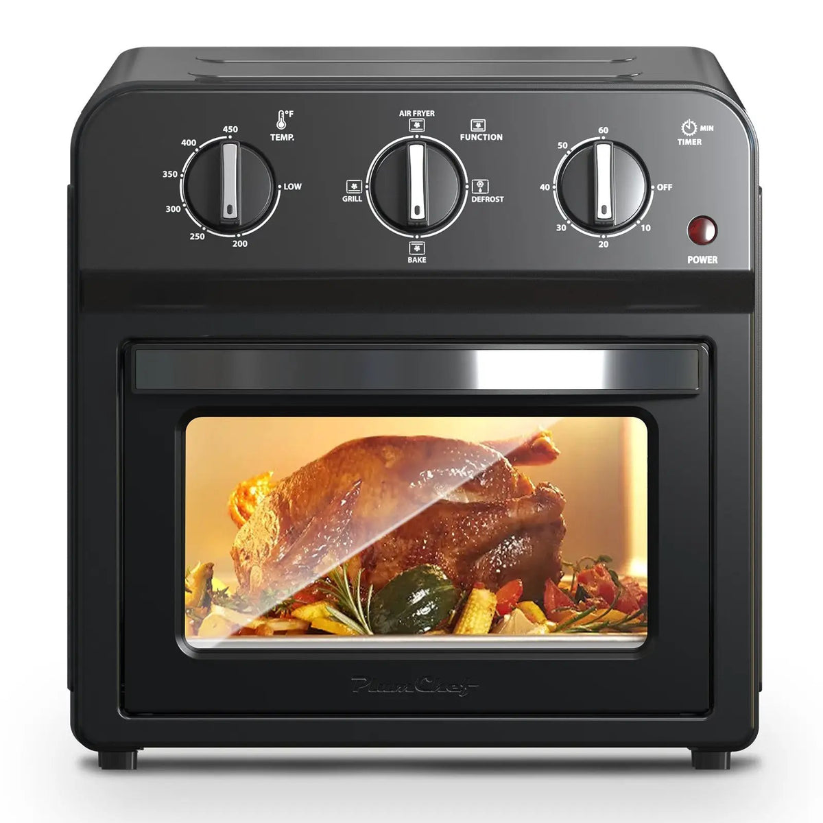 Family Size Air Fryer Toaster Oven Combo, 13QT by HouseOfZazla