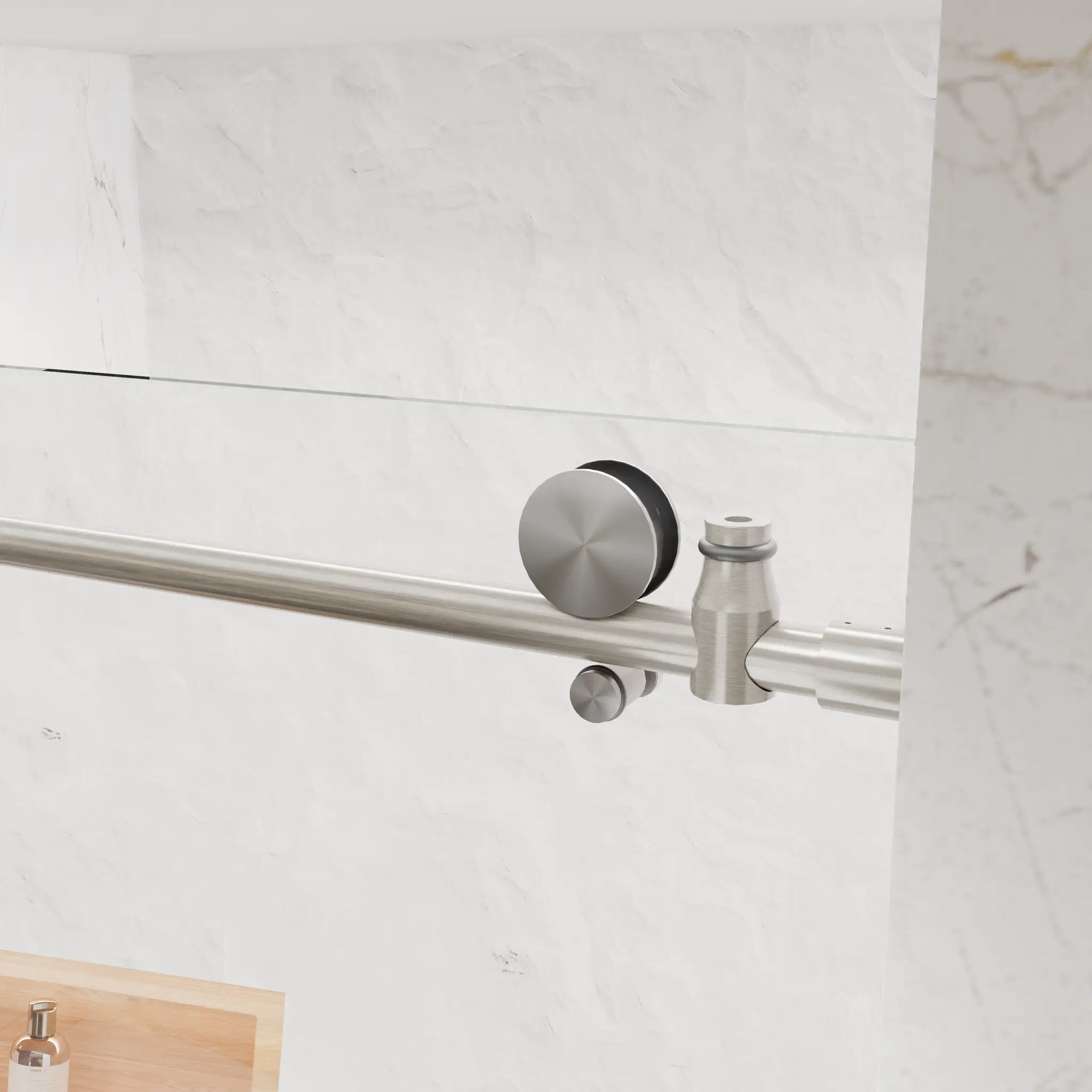 56-60"W x 76"H Frameless Sliding Shower Door by HouseOfZazla