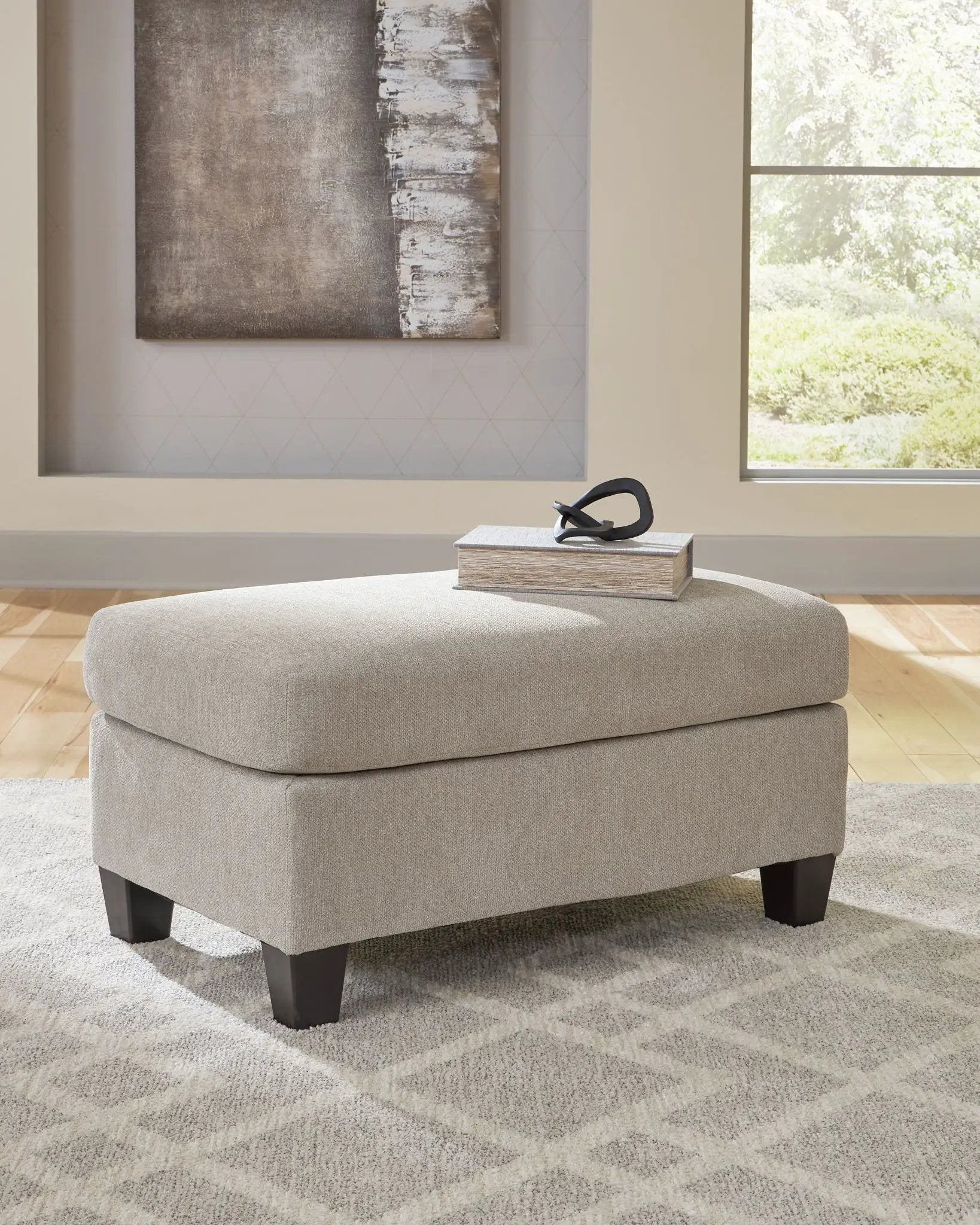 Willarae - 2 Pc. - Chair And A Half, Ottoman - Taupe by Unique Piece Furniture