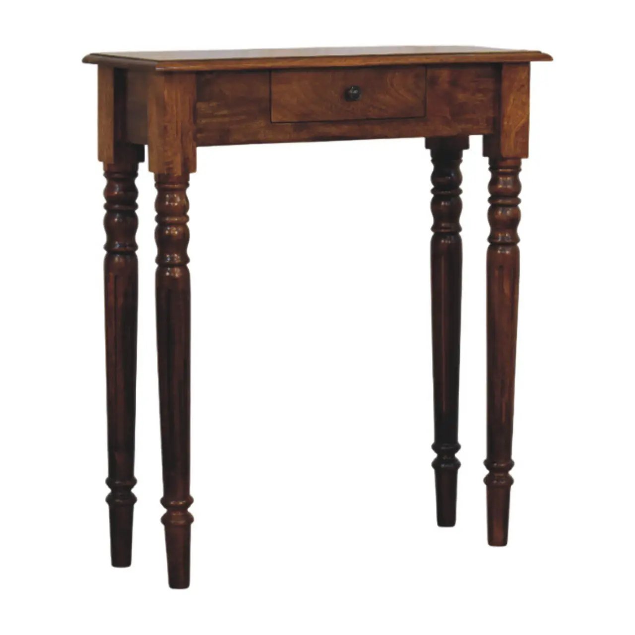 Turned Legs Drawer Console Table by Unique Piece Furniture