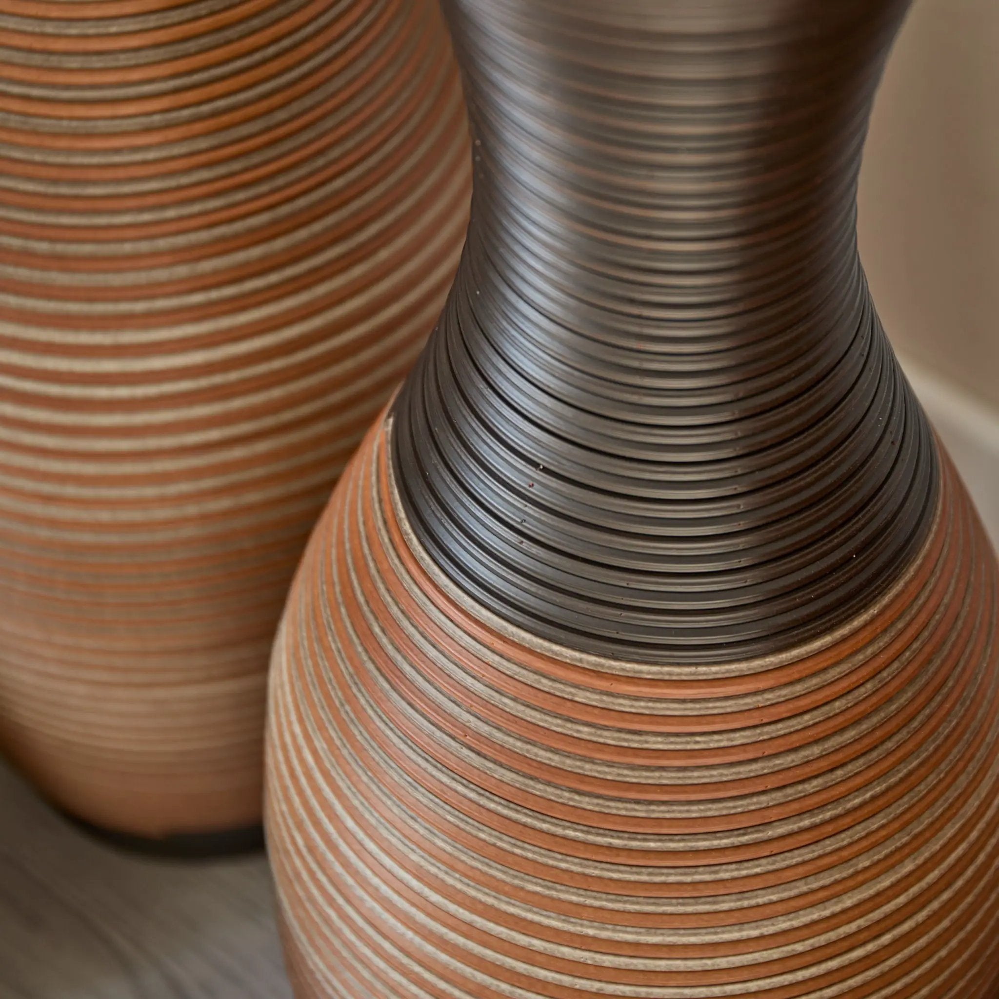 Designer Floor Vases, Large Vases For Home Decor Flooring (Set of 3) by HouseOfZazla