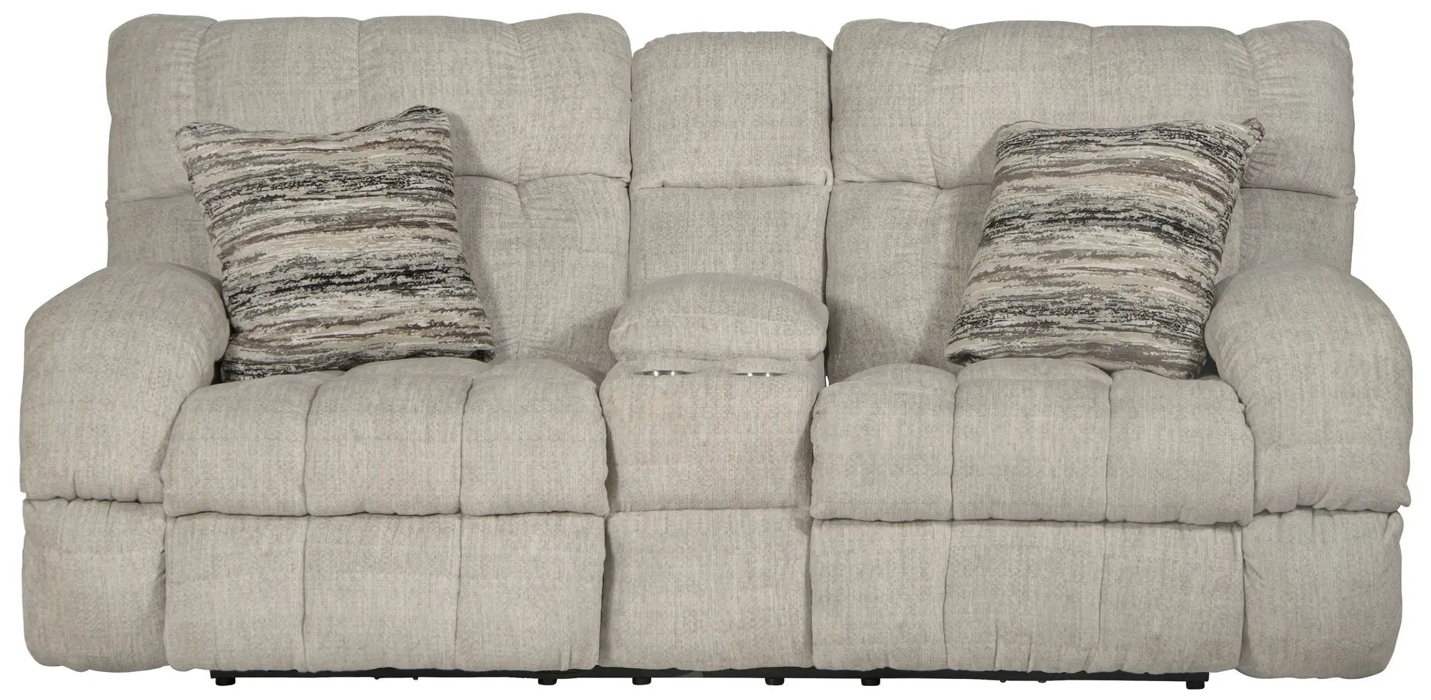 Ashland - Power Lay Flat Reclining Console Loveseat by Unique Piece Furniture