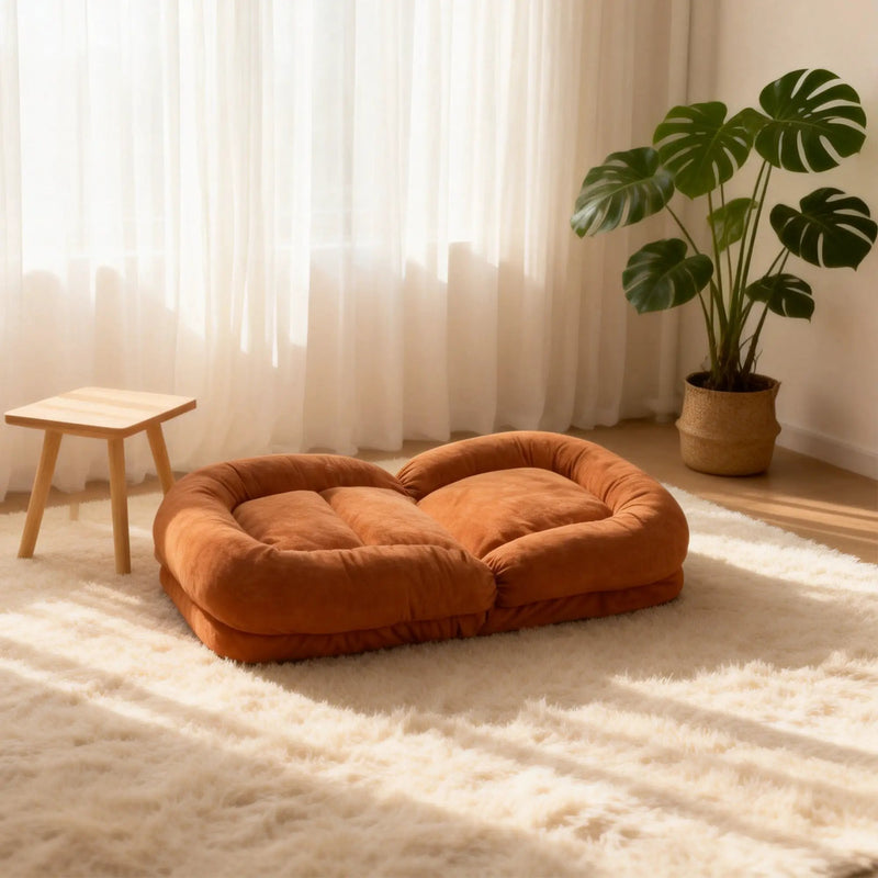 Egg Tart Lazy Sofa - Multi-Segment Folding by HouseOfZazla