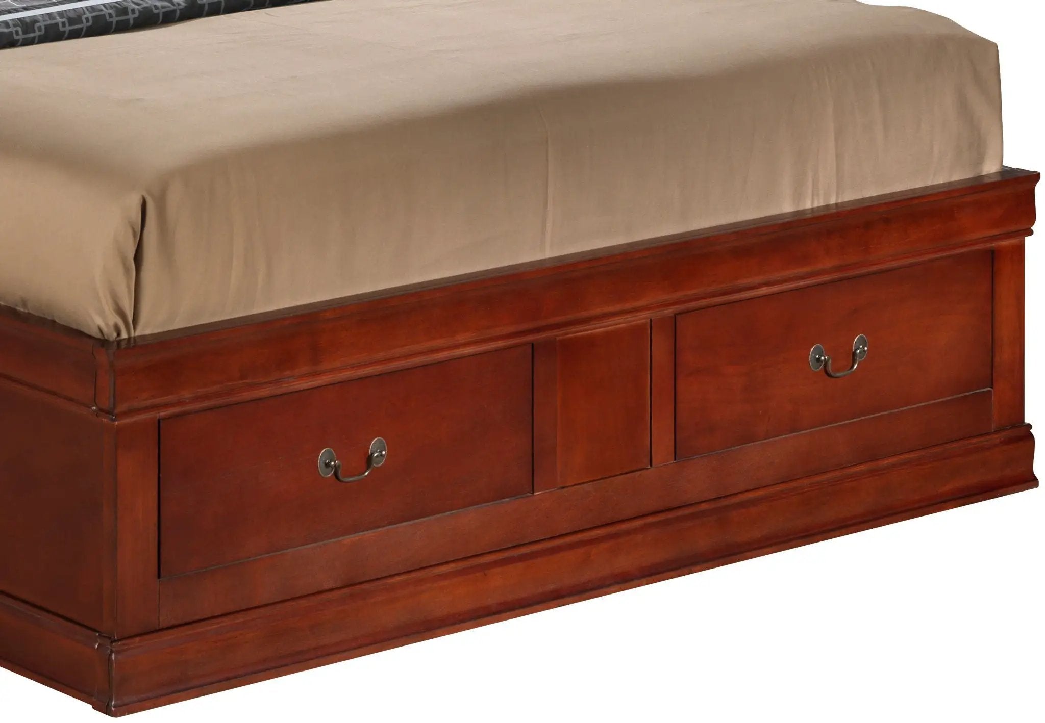 Traditional Style Bookcase Storage Bed by Unique Piece Furniture
