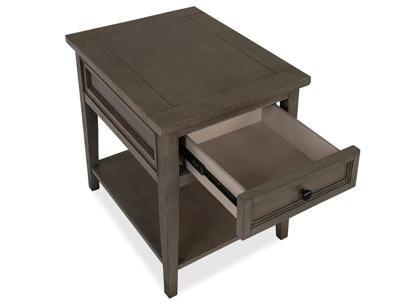 Paxton Place - Rectangular End Table - Dovetail Gray by Unique Piece Furniture