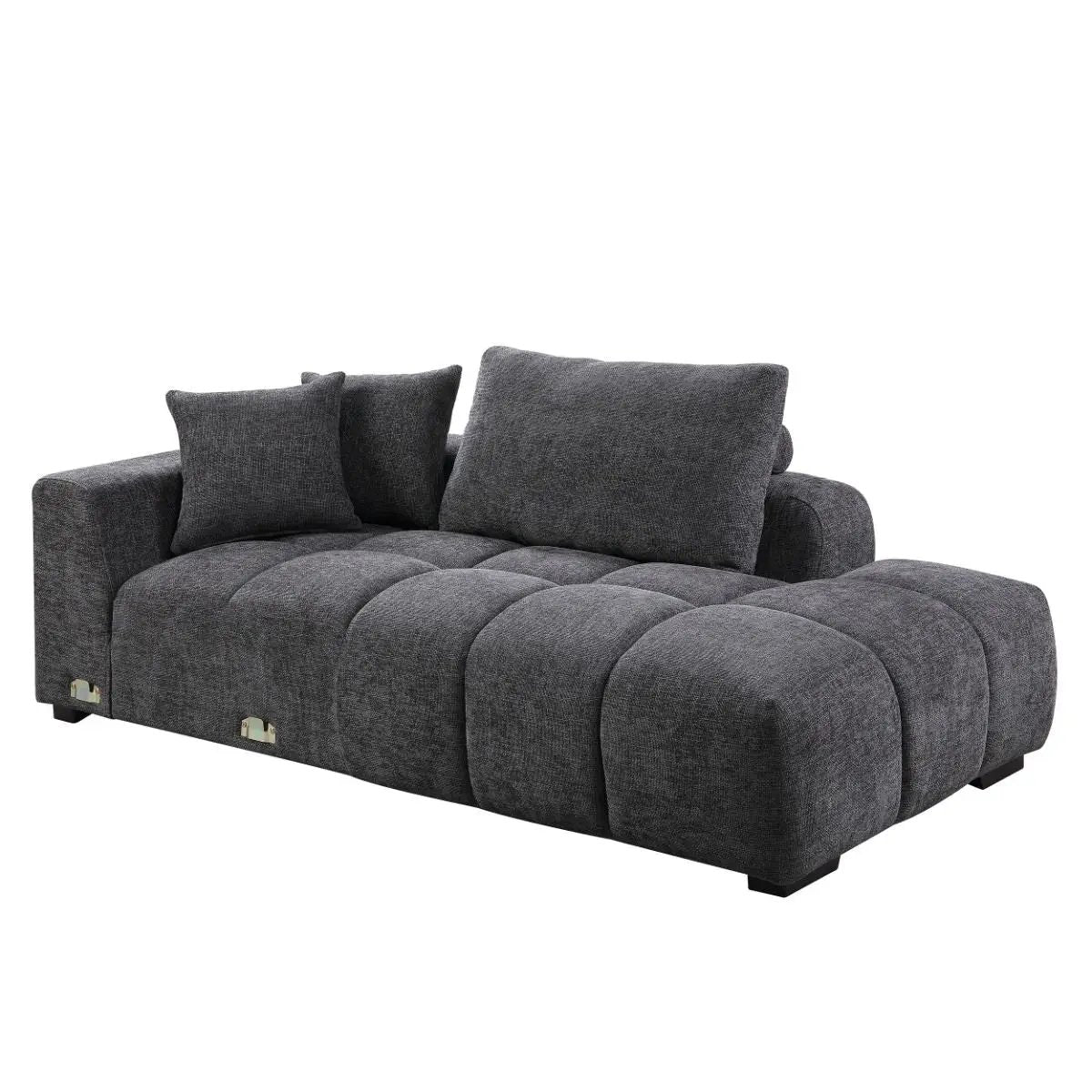 Chosen - Sectional Sofa With 3 Pillows by Unique Piece Furniture