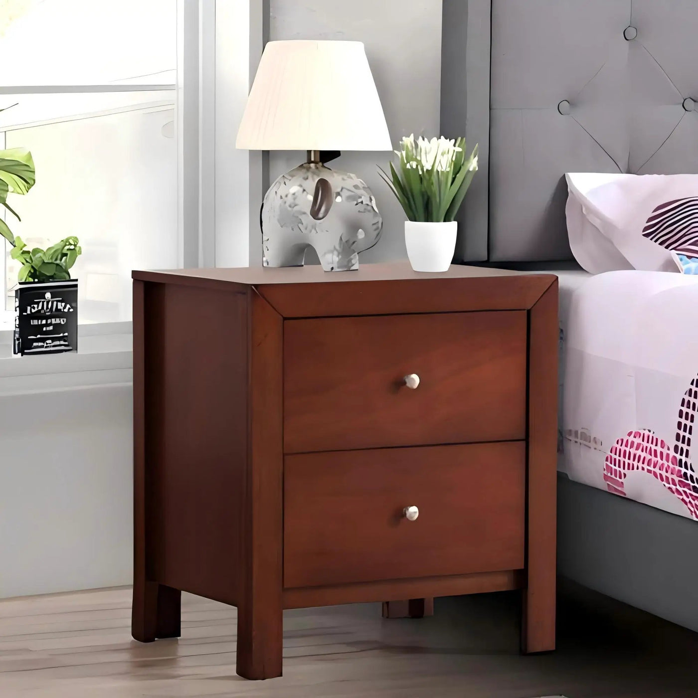 Charming Nightstand With Drawers by HouseOfZazla