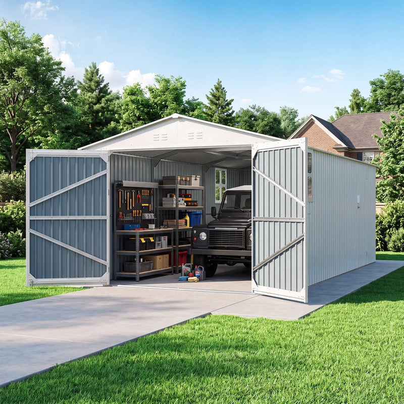 Outdoor Storage Shed 20x10 FT by HouseOfZazla