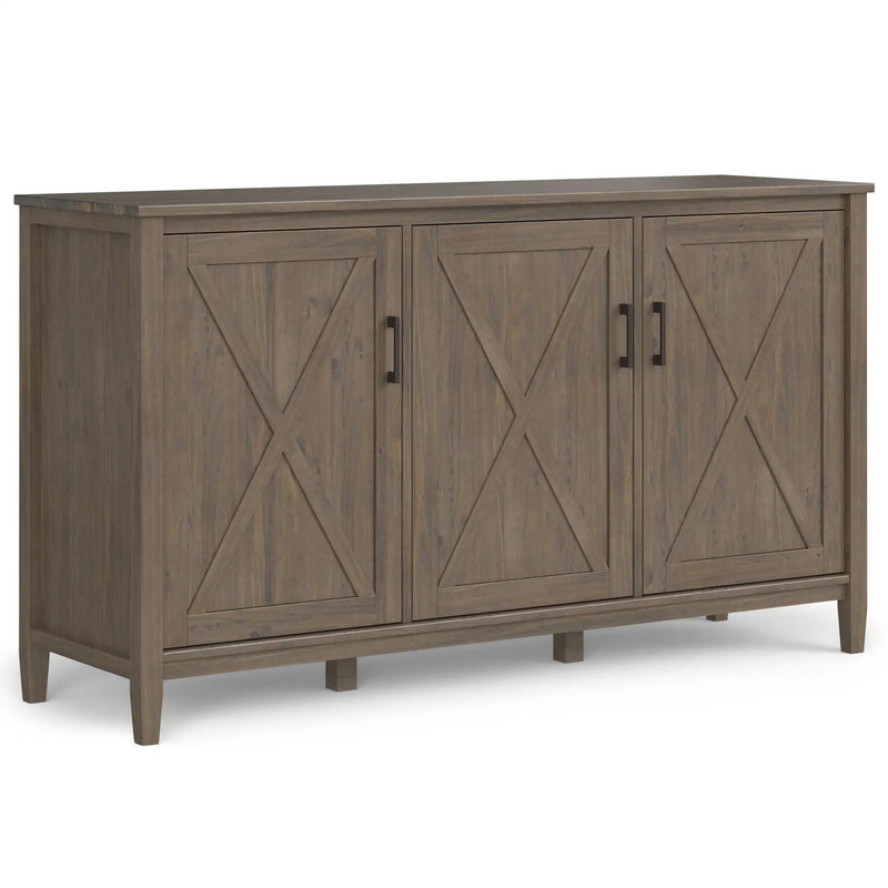 Ela - Wide Storage Cabinet - Smoky Brown by Unique Piece Furniture