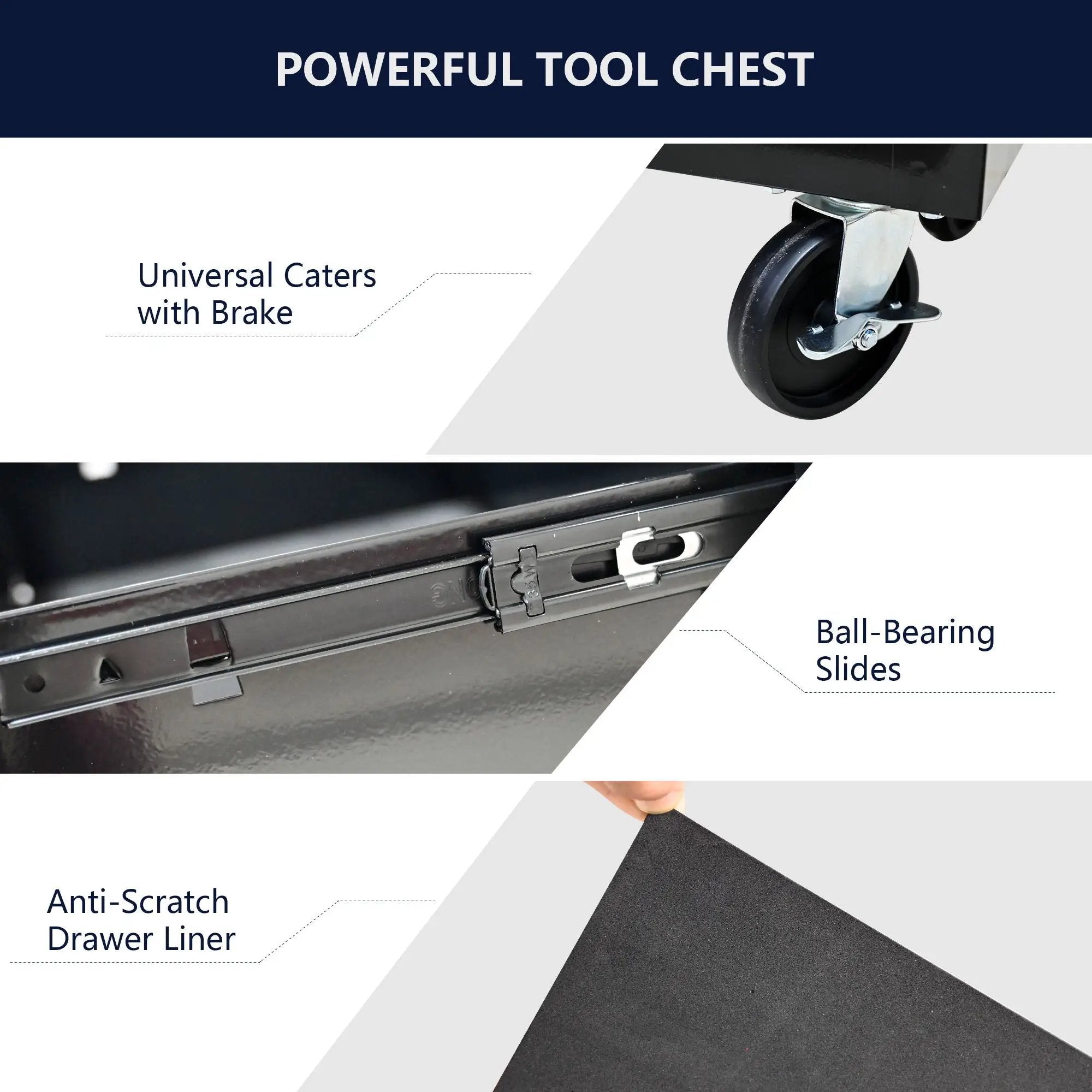 Multifunctional Tool Cart With Wheels And Drawers by HouseOfZazla