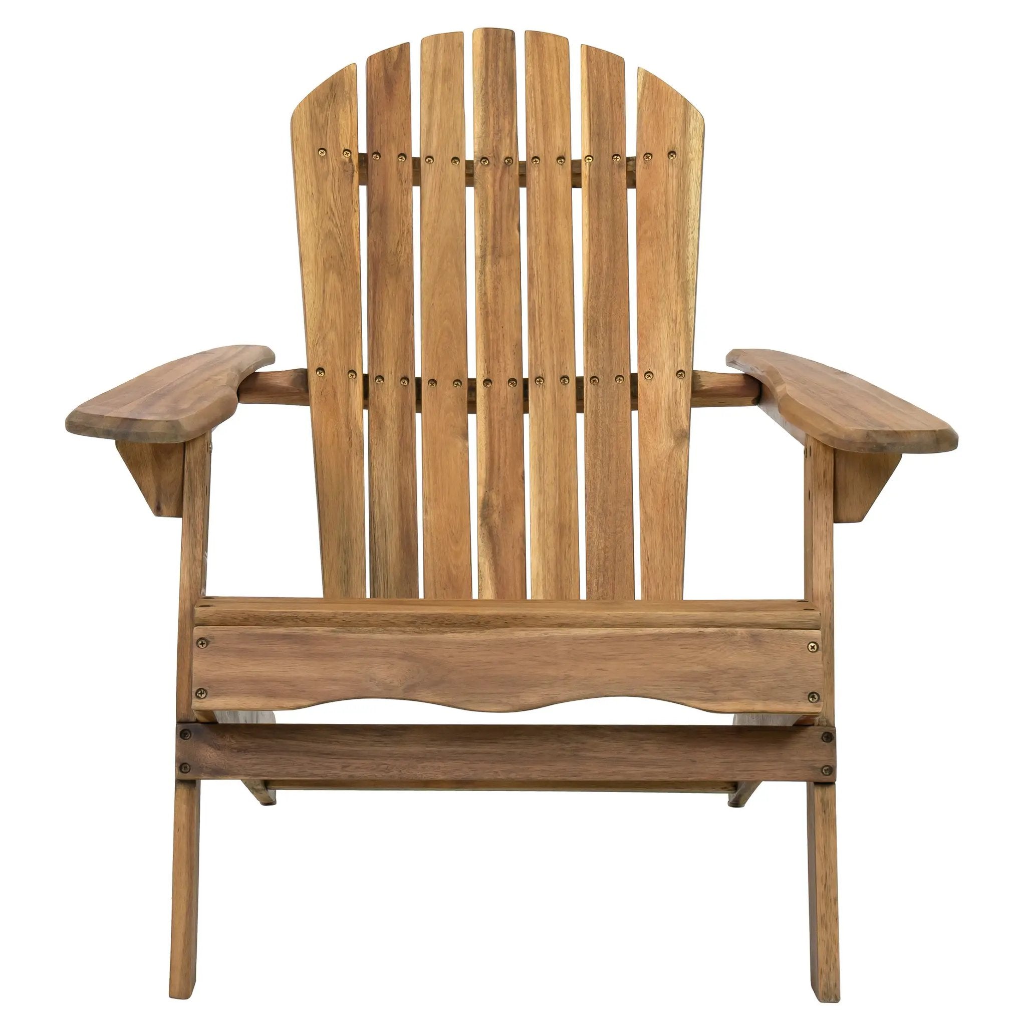 Folding Adirondack Chair Wooden Accent Furniture Lounge Chair by HouseOfZazla