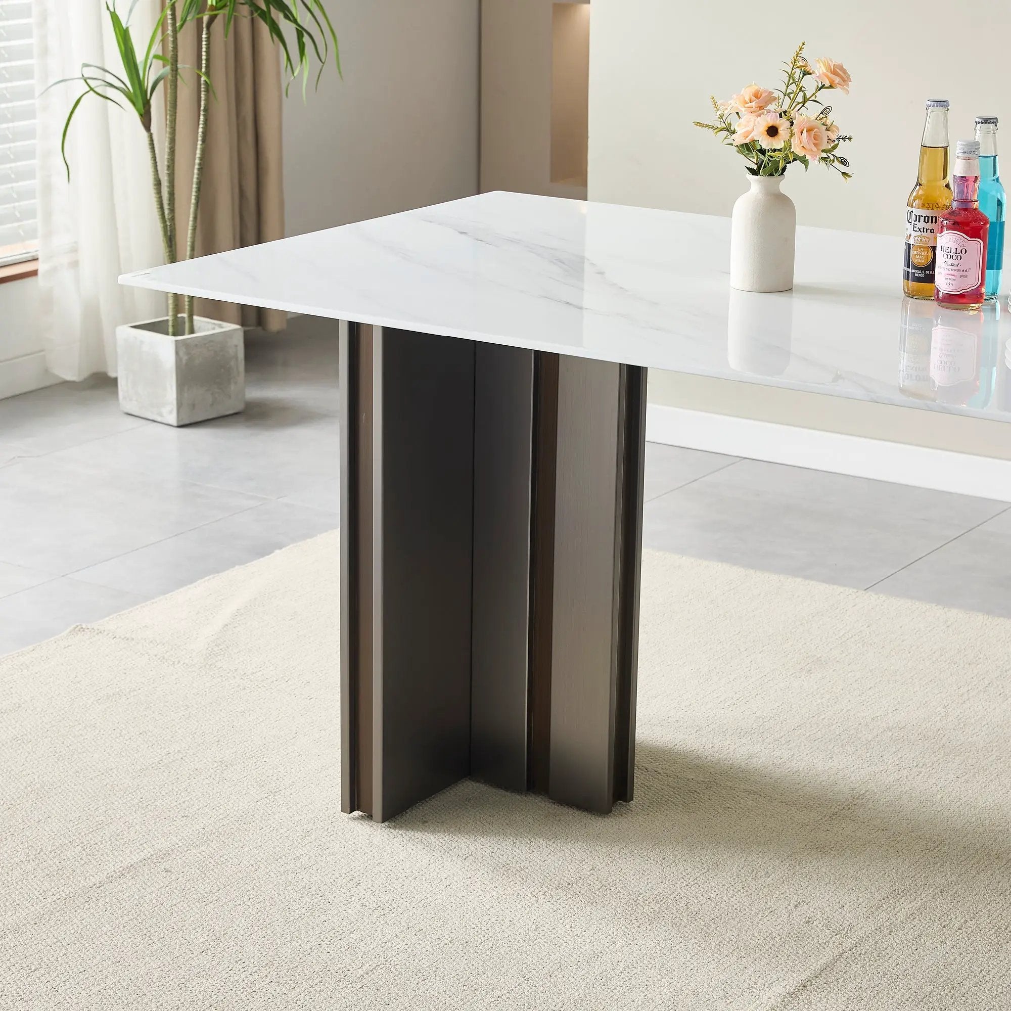 69.30 Inch Rectangular Dining Table by HouseOfZazla