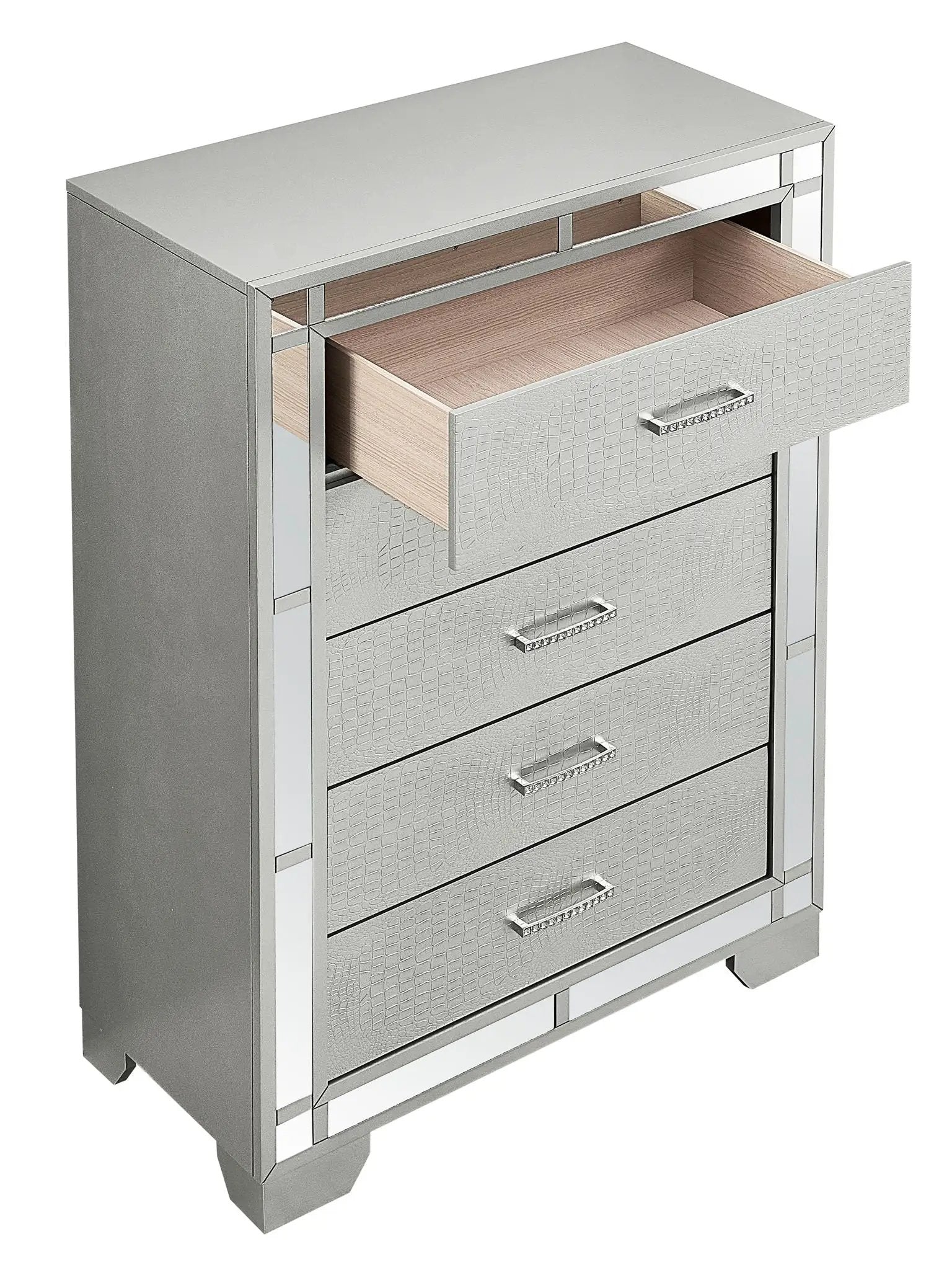 Madison - Chest - Silver Champagne by Unique Piece Furniture