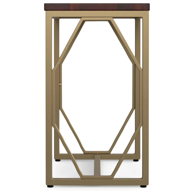 Selma - Handcrafted Metal And Wood Accent Table by Unique Piece Furniture