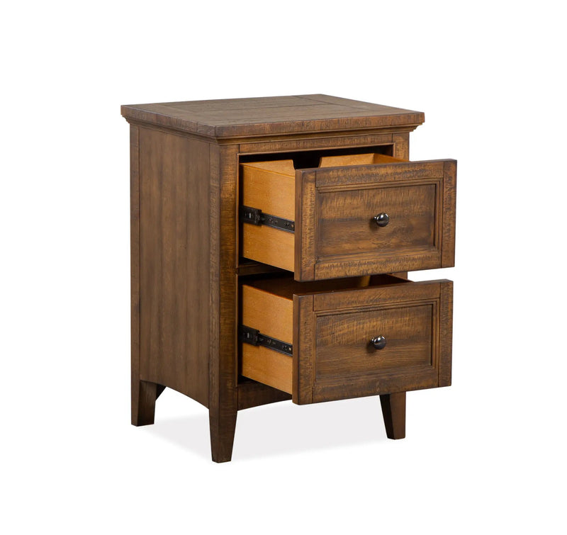 Bay Creek - Small Drawer Nightstand - Toasted Nutmeg by Unique Piece Furniture