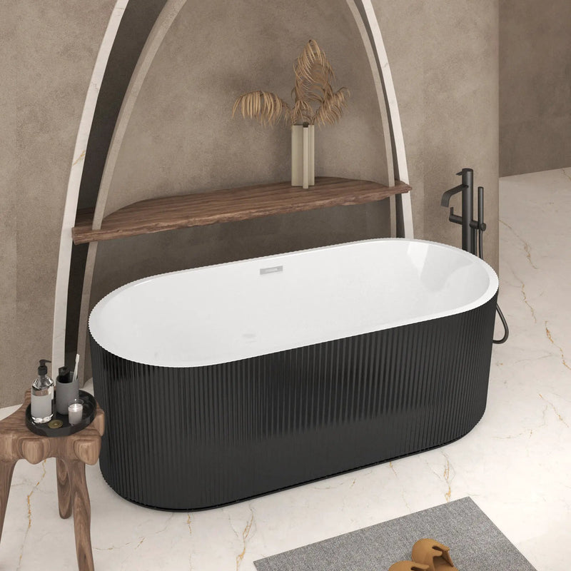 67" Linear Acrylic Freestanding Bathtub by HouseOfZazla