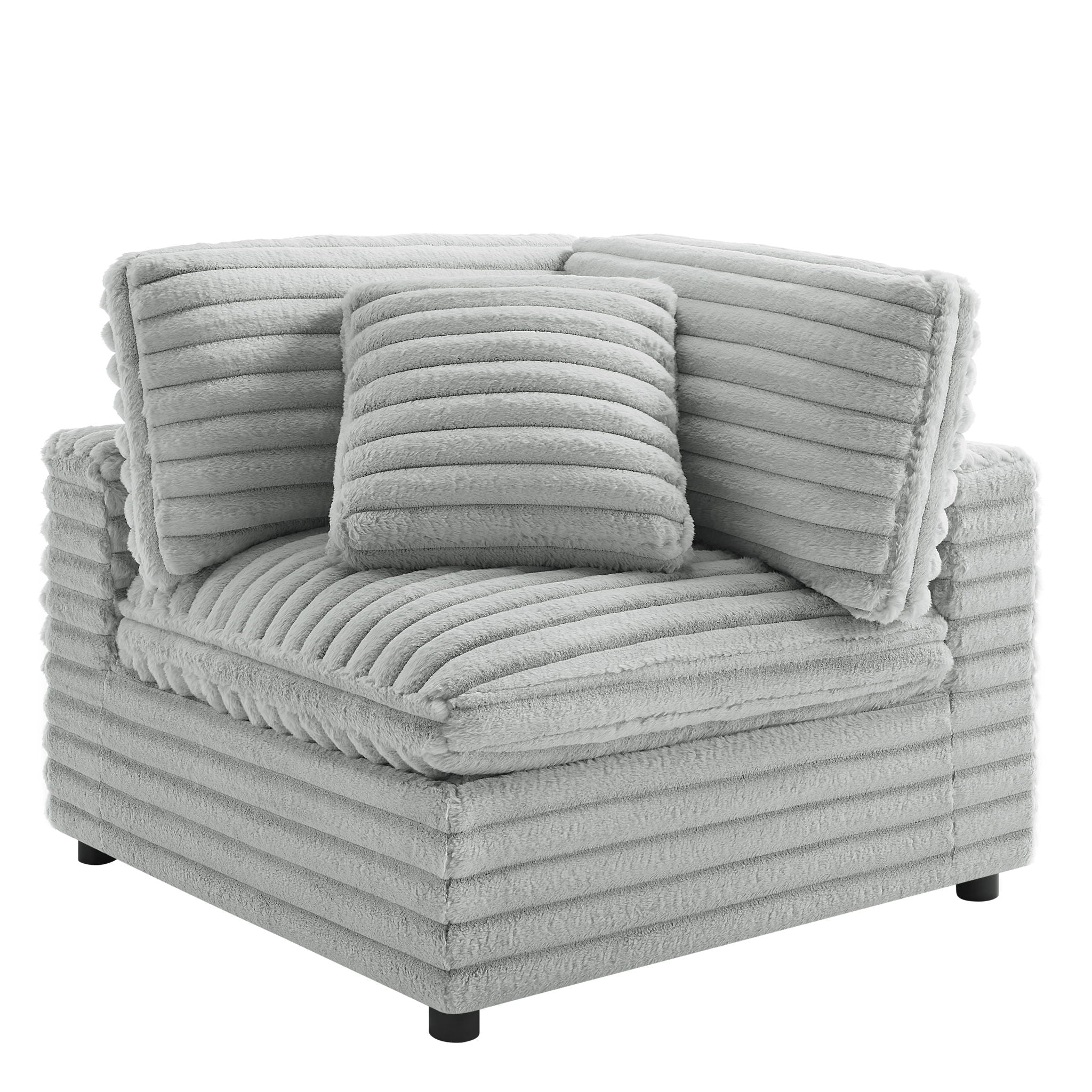 Jenny - 2 Piece Sofa Sectional - Gray by HouseOfZazla