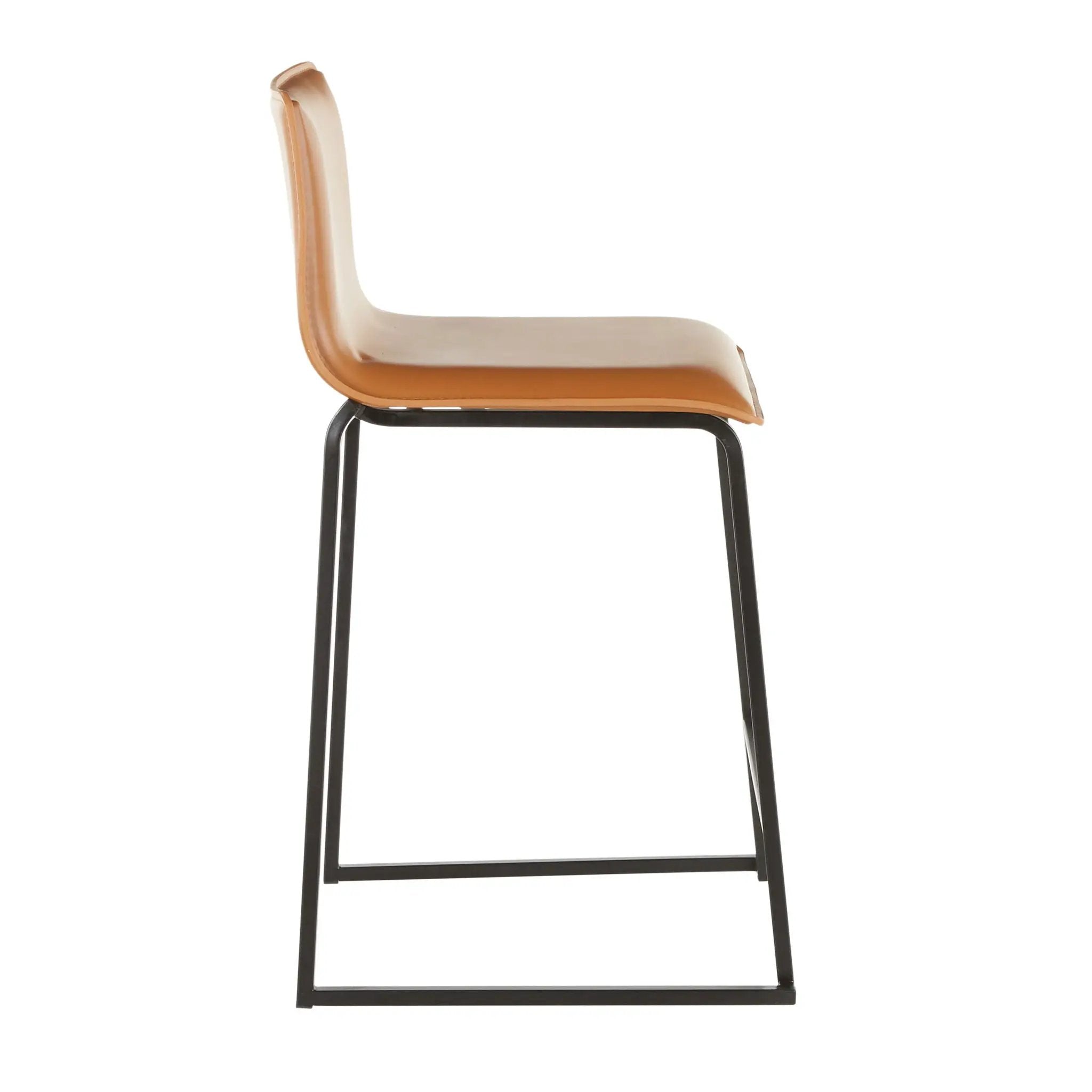 Mara - Upholstered Contemporary Counter Stool (Set of 2) by HouseOfZazla