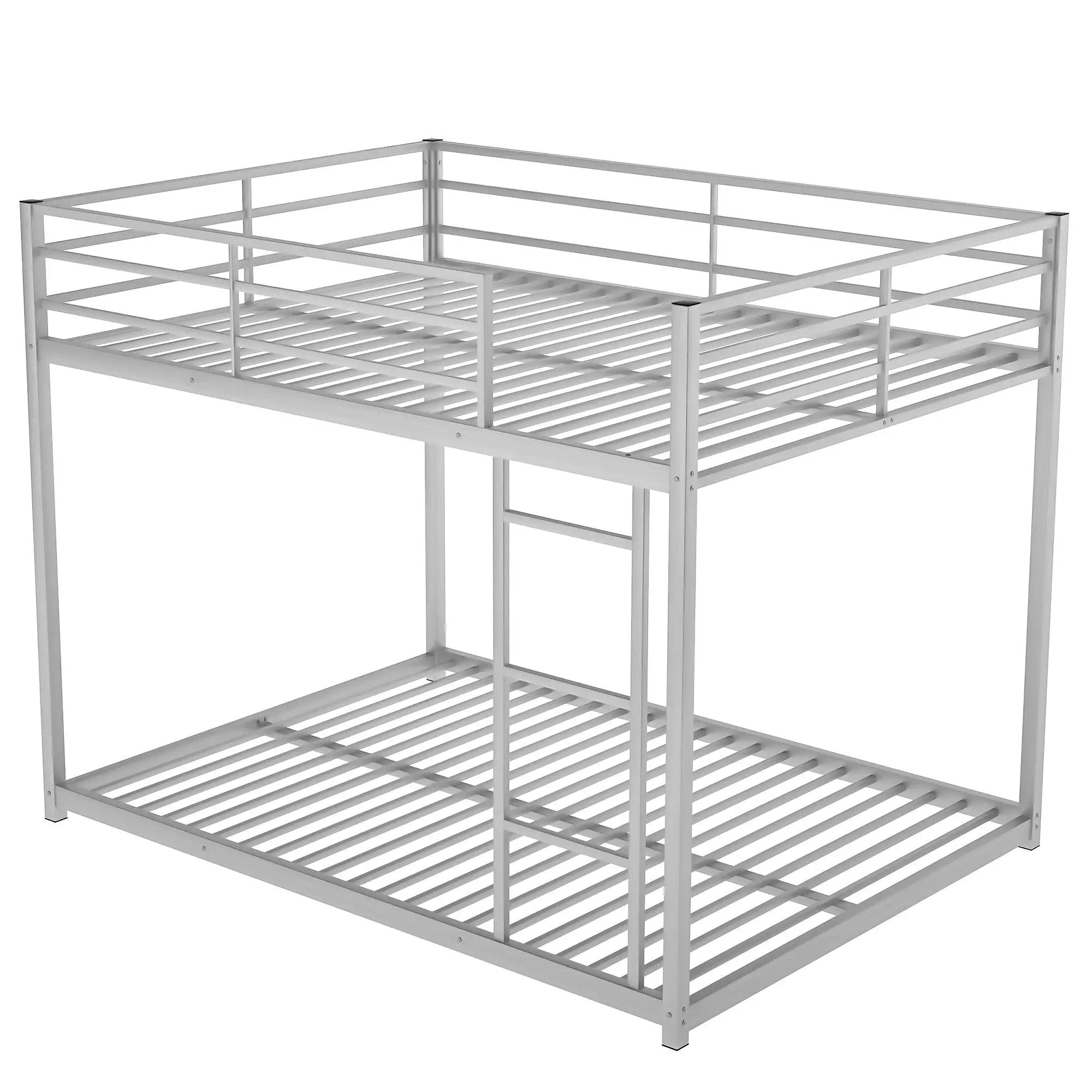 Metal Bunk Bed, Low Bunk Bed With Ladder by Unique Piece Furniture