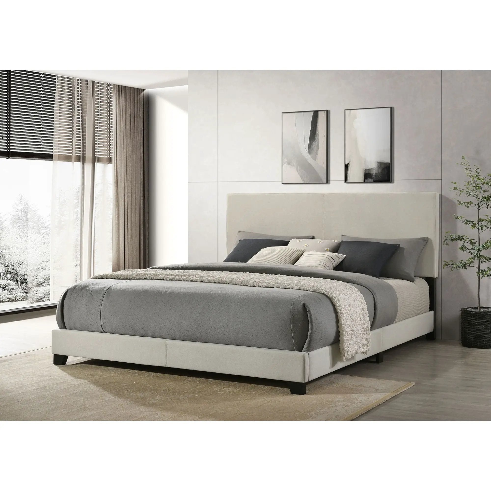 Efram - Panel Bed