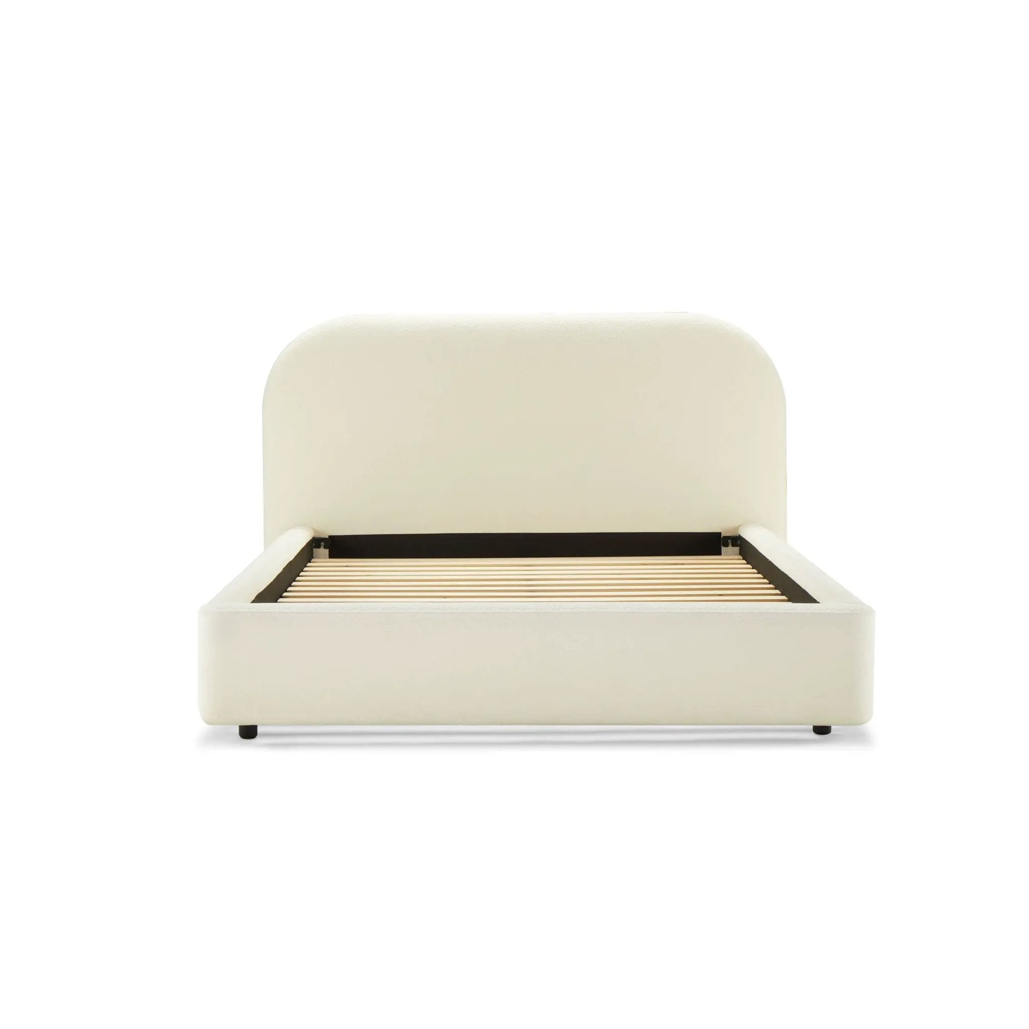 Arden Upholstered Bed - Sturdy Support by HouseOfZazla