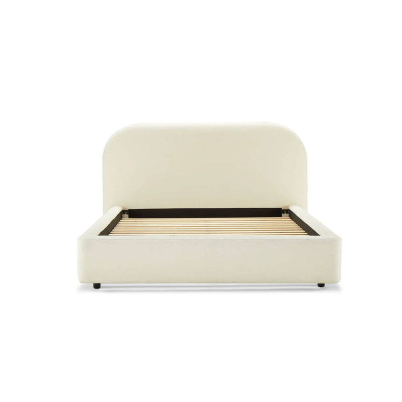 Arden Upholstered Bed - Sturdy Support by HouseOfZazla