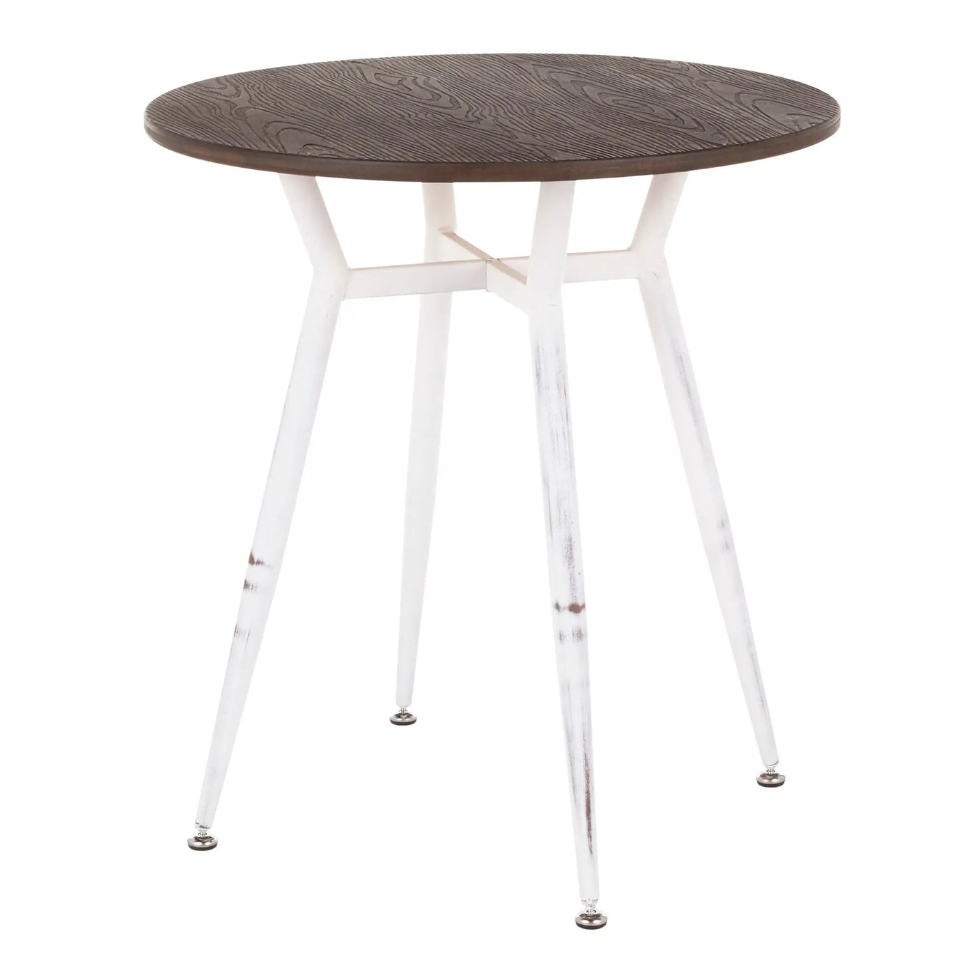 Clara - Industrial Round Dinette Table by HouseOfZazla
