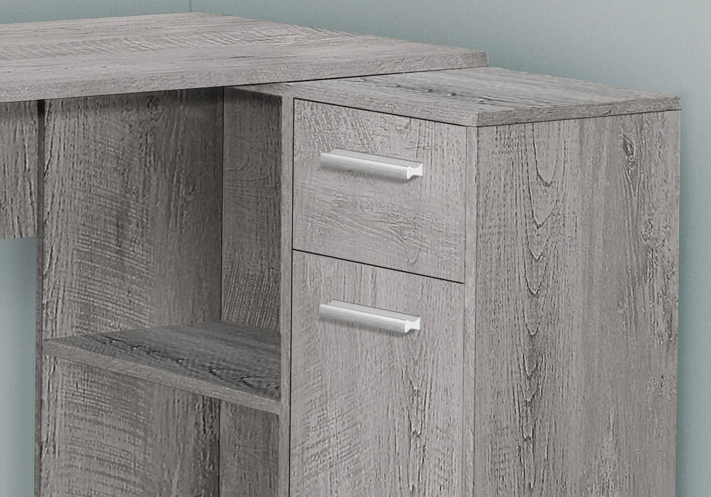 Computer Desk, Home Office, Corner, Storage Drawers, L Shape, Contemporary & Modern by Unique Piece Furniture