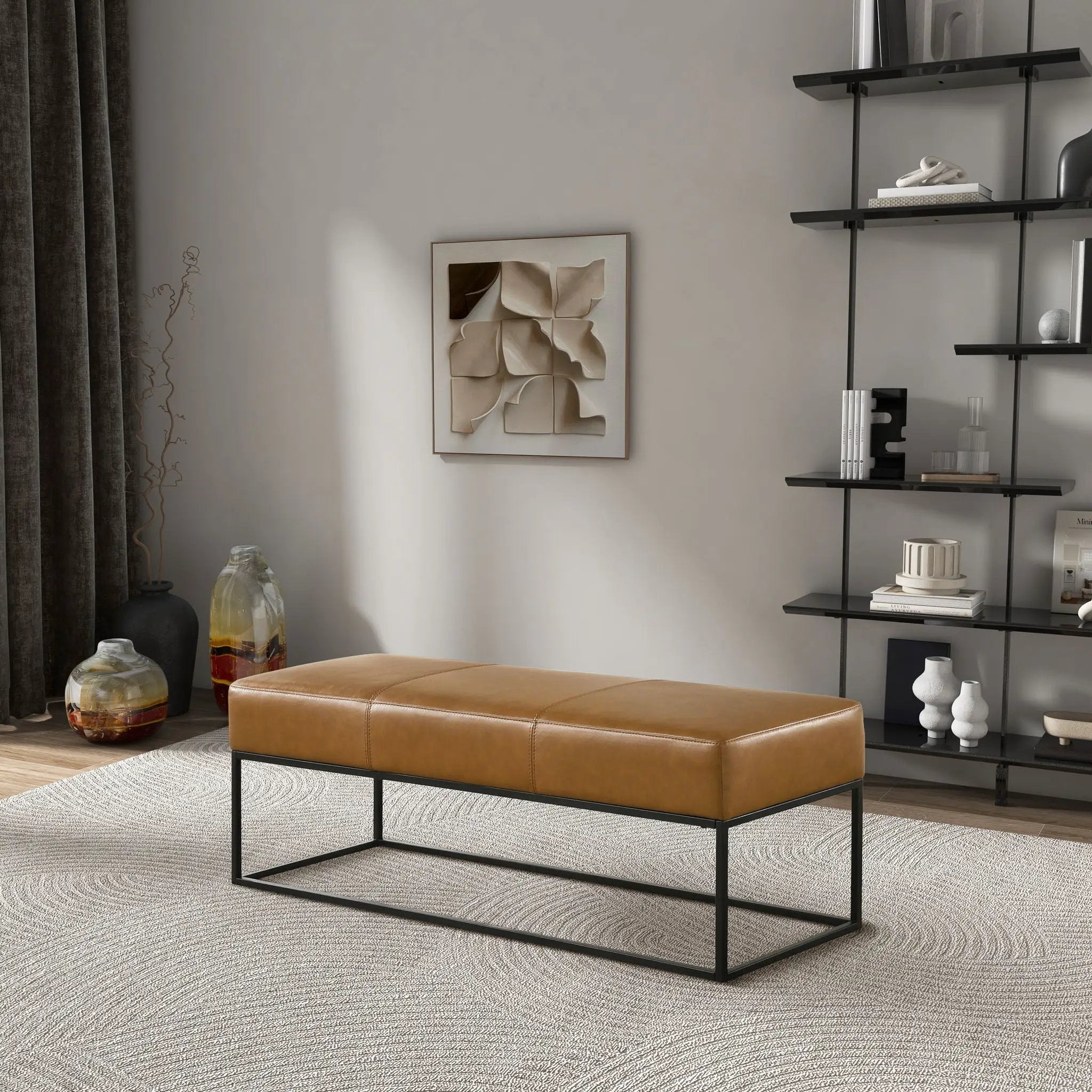 Odessa - Bench - Tan by Unique Piece Furniture