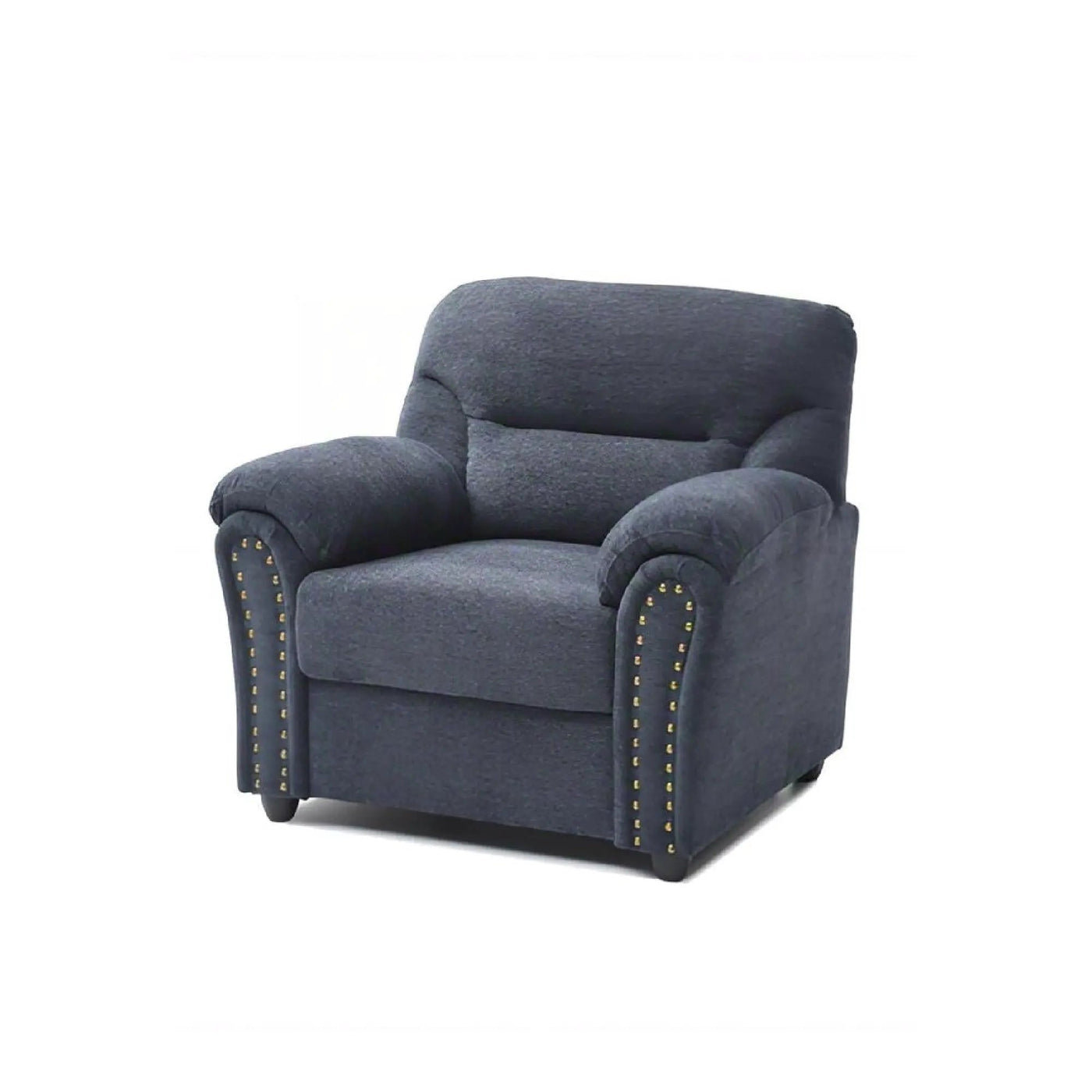 Hamilton - Chair With Hand Applied Nailhead Trim And Pillow Top Arm Cushions by Unique Piece Furniture
