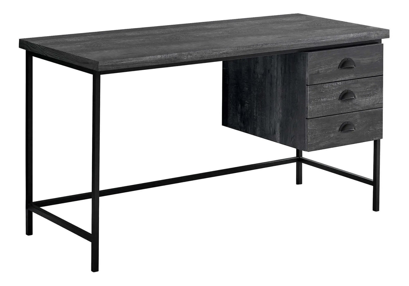 Computer Desk For Home Office, Laptop, 3 Storage Drawers, Contemporary & Moder by Unique Piece Furniture