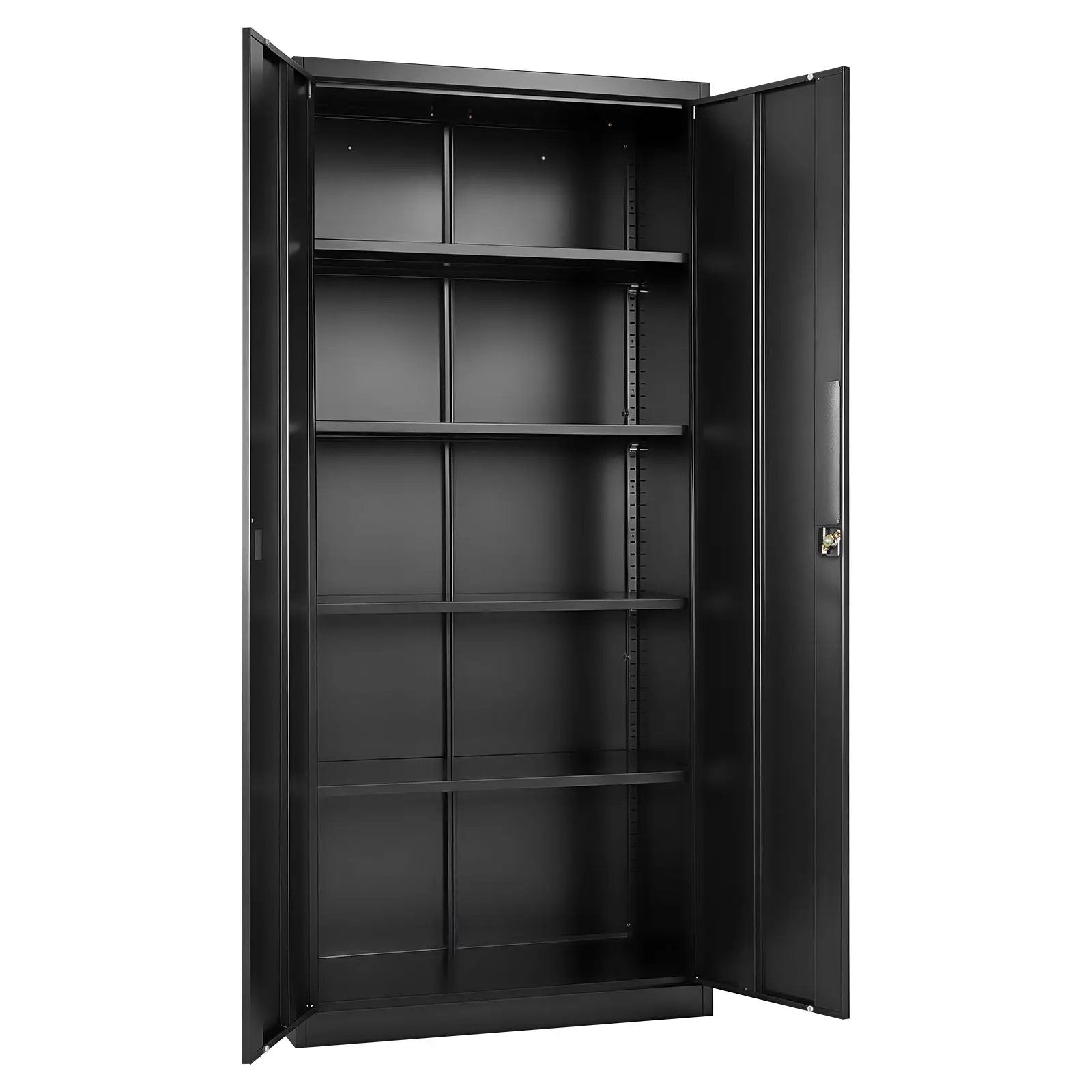 Metal Storage Cabinet, 68.9 in Lockable Steel Garage Cabinet by HouseOfZazla