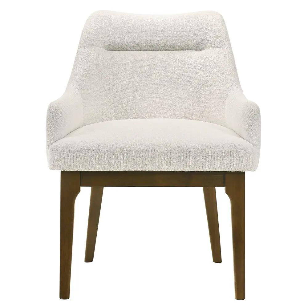 Kasha - Side Chair (Set of 2) - Chenille / Vintage Oak by Unique Piece Furniture