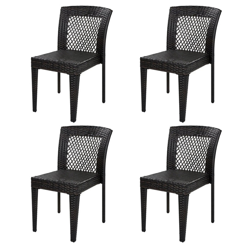 Outdoor Dining Stackable Chairs by HouseOfZazla