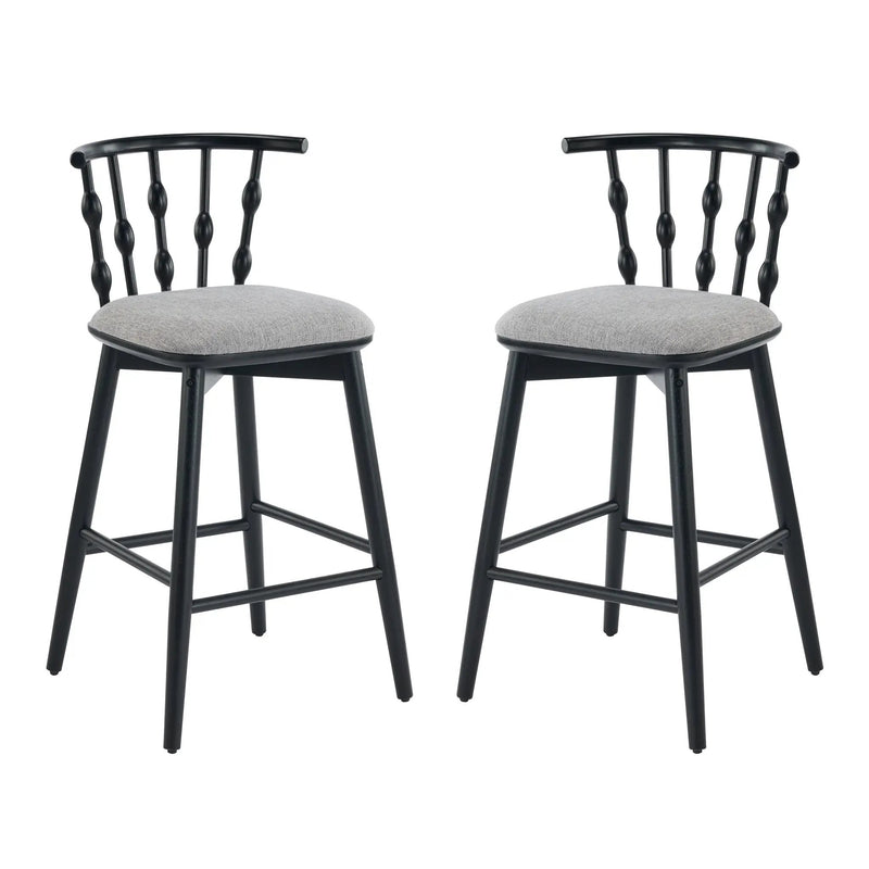 Doria Indoor Wooden Barstool by HouseOfZazla