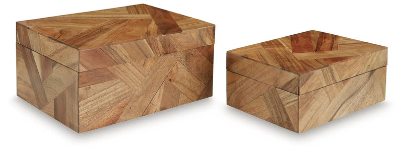 Antford - Box Set (Set of 2) - Brown by Unique Piece Furniture