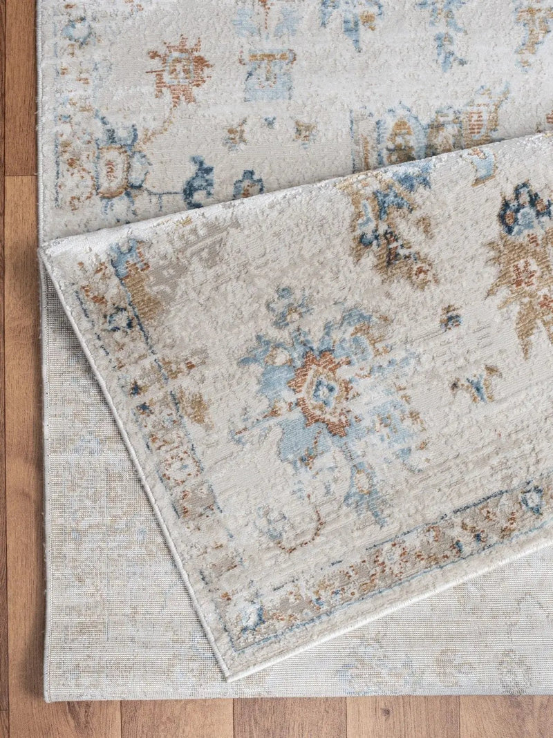 Noble - 5'3" X 7'3" Area Rug - Ivory by HouseOfZazla