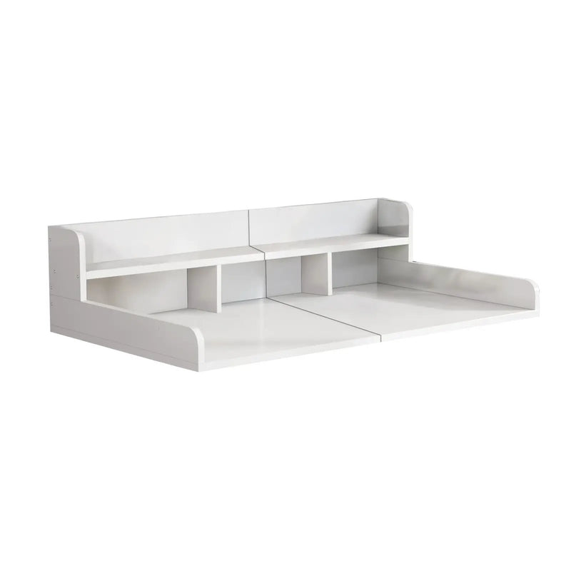 Washer Dryer Countertop with Non-Slip Pads - White by HouseOfZazla